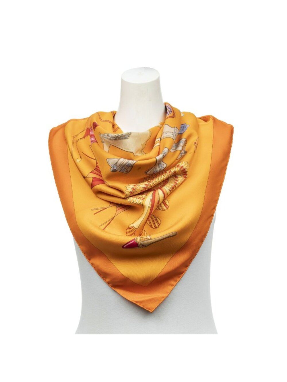 Hermes Scarf Orange